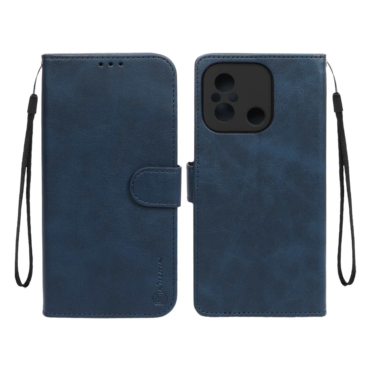 کیف موبایل مگنتی Nillkin مدل Xiaomi Redmi 12C / Redmi 11A / Poco C55 - سرمه ای